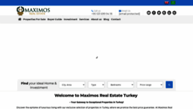 What Realestatebelek.com website looks like in 2024 