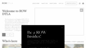What Rowdtla.com website looks like in 2024 