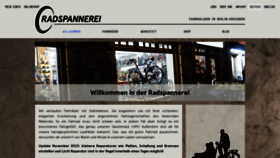 What Rad-spannerei.de website looks like in 2024 