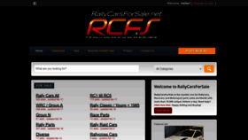 What Rallycarsforsale.net website looks like in 2024 