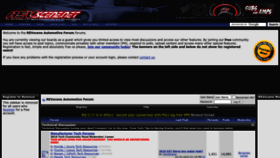 What Revscene.net website looked like in 2024 (2 years ago)