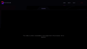 What Refereum.com website looks like in 2024 