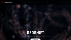 What Redshift3d.com website looks like in 2024 