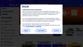What Rajapack.nl website looks like in 2024 