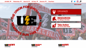 What Ranknfile-ue.org website looks like in 2024 