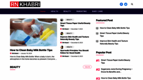What Rnkhabri.com website looks like in 2024 