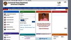 What Rajtax.gov.in website looks like in 2024 