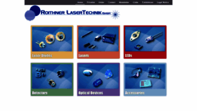 What Roithner-laser.com website looks like in 2024 