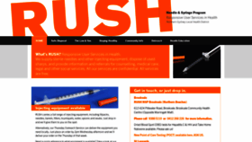 What Rushnsp.org.au website looks like in 2024 