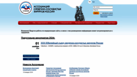 What Racvs.ru website looks like in 2024 