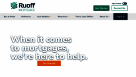 What Ruoff.com website looks like in 2024 