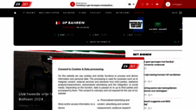 What Racingnews365.nl website looks like in 2024 