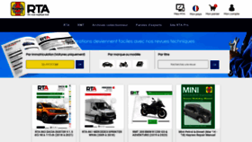 What Revue-technique-auto.fr website looks like in 2024 
