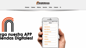 What Radiorama.mx website looked like in 2024 (1 year ago)