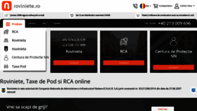 What Roviniete.ro website looked like in 2024 (2 years ago)