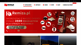 What Remiza.com.pl website looks like in 2024 
