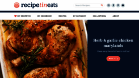 What Recipetineats.com website looks like in 2024 