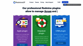 What Redmineup.com website looks like in 2024 