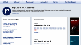 What Rejsa.nu website looks like in 2024 