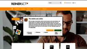 What Reiner-sct.com website looks like in 2024 