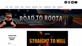 What Roadtoroota.com website looks like in 2024 