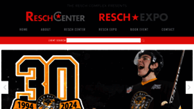 What Reschcomplex.com website looks like in 2024 