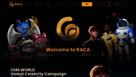 What Raca3.com website looks like in 2024 