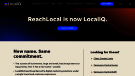 What Reachlocal.com website looks like in 2024 