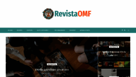 What Revistaomf.ro website looks like in 2024 