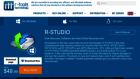 What R-studio.com website looks like in 2024 