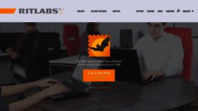 What Ritlabs.com website looks like in 2024 