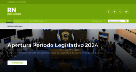 What Rionegro.gov.ar website looks like in 2024 