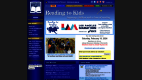 What Readingtokids.org website looks like in 2024 