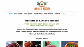What Rakshaskitchen.com website looks like in 2024 