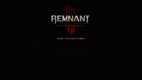 What Remnantgame.com website looks like in 2024 