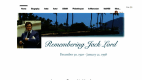 What Rememberingjacklord.com website looks like in 2024 