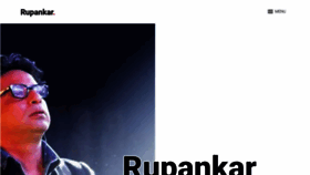 What Rupankar.com website looks like in 2024 