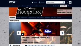 What Rockpalast.de website looks like in 2024 