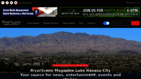 What Riverscenemagazine.com website looks like in 2024 