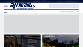 What Rondonoticias.com.br website looks like in 2024 