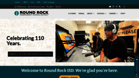 What Roundrockisd.org website looks like in 2024 