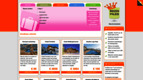 What Reizen-paleis.nl website looks like in 2024 