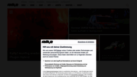 What Rallye-magazin.de website looks like in 2024 