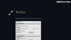 What Rufus.ie website looks like in 2024 