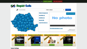 What Rapid-sells.com website looks like in 2024 