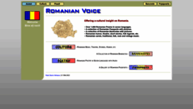 What Romanianvoice.com website looks like in 2024 