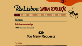 What Riolisboa.com website looks like in 2024 
