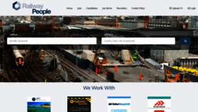 What Railwaypeople.com website looks like in 2024 