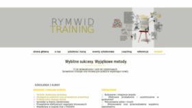 What Rymwid-training.com website looks like in 2024 