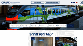 What Railway.am website looks like in 2024 